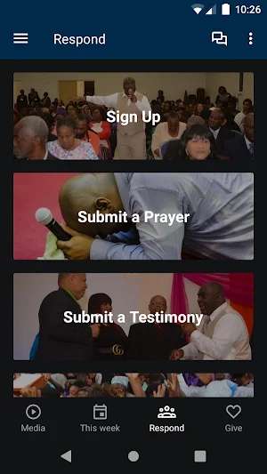 Sean Pinder Ministries Screenshot 2