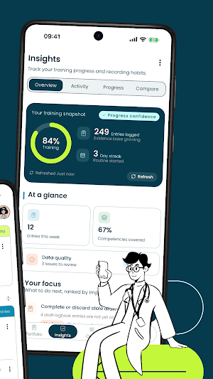 Alessia: Medical Logbook Test Screenshot 1