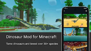 Dinosaur Mod for Minecraft PE Screenshot 2