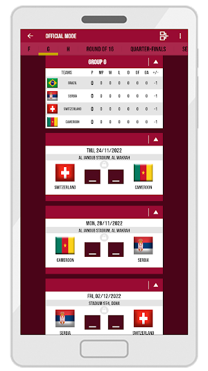 2022 World Cup Calculator Screenshot 1