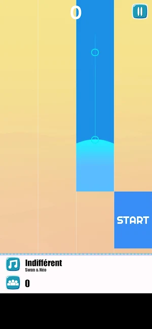 Swan & Néo Music Tiles Game Screenshot 1