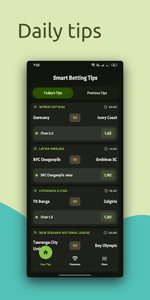 Smart Betting Tips Screenshot 1