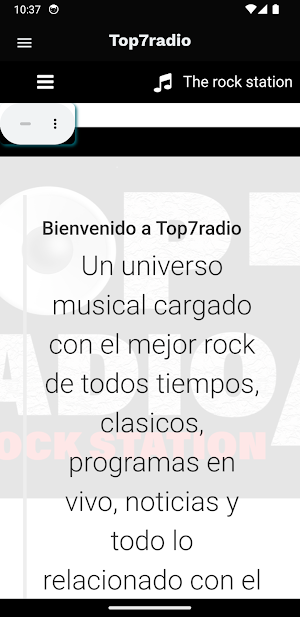 Top7Radio Screenshot 2