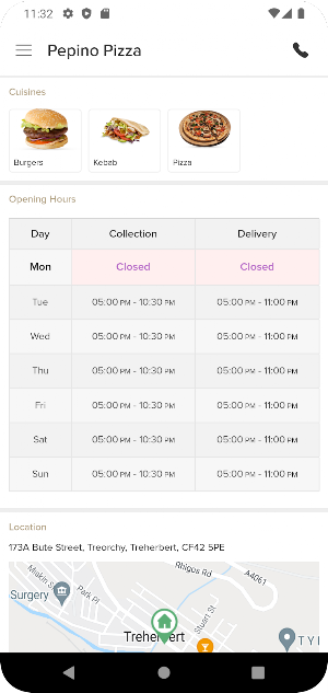 Pepino Pizza Screenshot 3