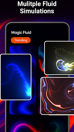Fluid Wallpaper 5D Magic Fluid Screenshot 2
