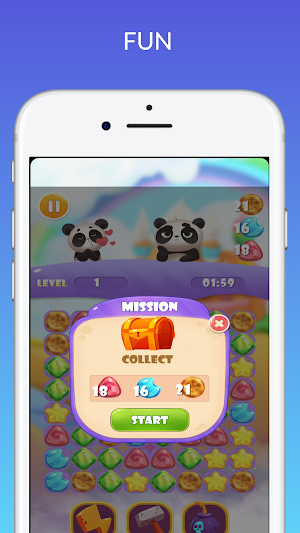 Panda Match 3 Screenshot 2