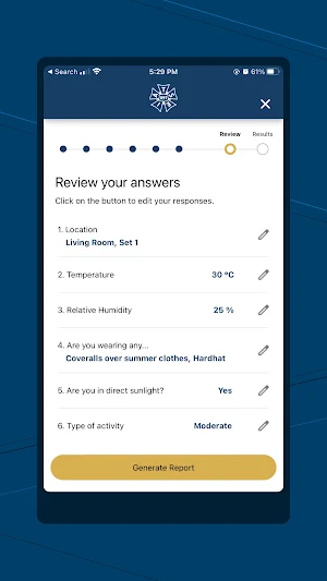 IATSE 891 Heat Stress Screenshot 2