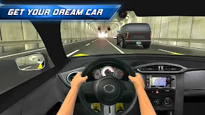Racing in City - In Car Driving 3D Fast Race Game Screenshot 1