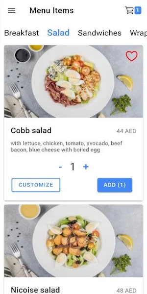 Bert's Café Screenshot 2