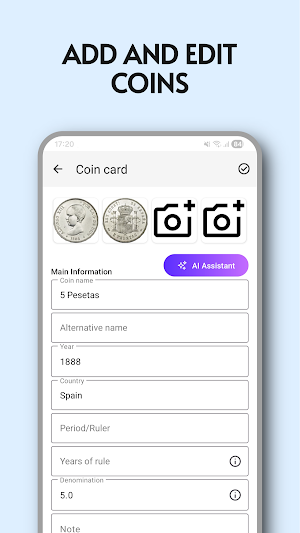 NumisBook - Coin Collection Screenshot 1