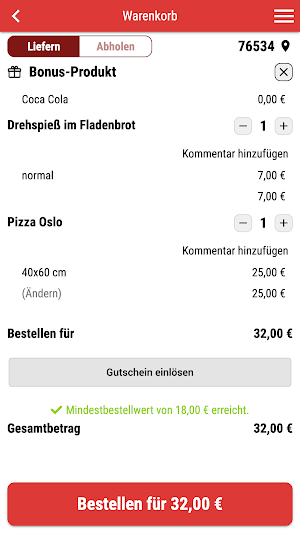 La Casa de Pizza Screenshot 1