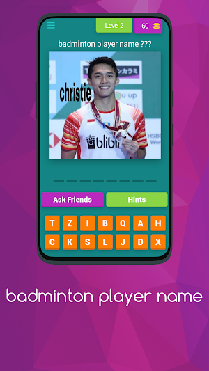 badminton player name Screenshot 2