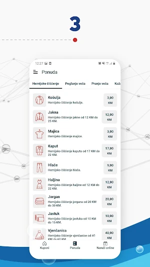 AD hemijske čistionice Screenshot 2