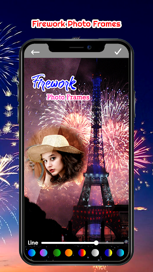 Firework Photo Editor Frames Screenshot 0