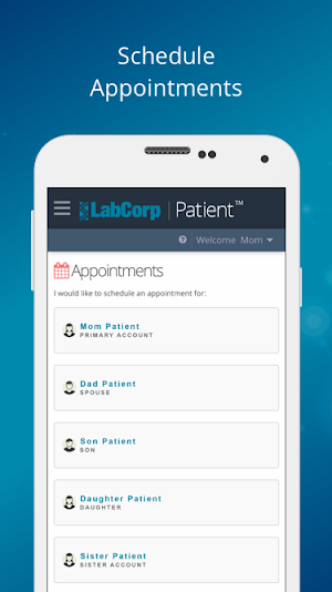 LabCorp | Patient Screenshot 1