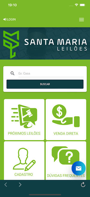 Santa Maria Leilões Screenshot 0