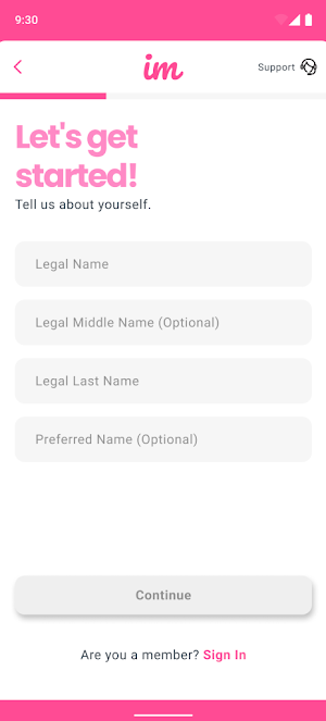 Im financial Screenshot 1