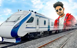 Vande bharat train photo edit Screenshot 1
