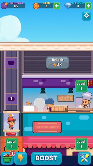 Idle Restaurant Tycoon Screenshot 0