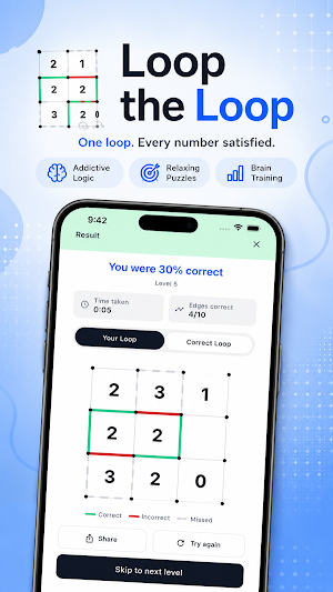 Loop The Loop: Logic Puzzle Screenshot 2