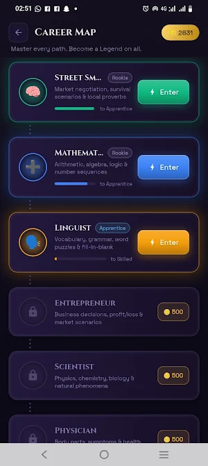 MindRank: Quiz Battle RPG Screenshot 3