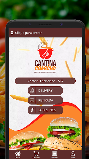 Cantina Caseira Screenshot 0
