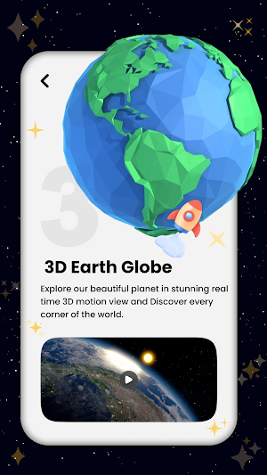 3D Globe Map Satellite View Screenshot 1