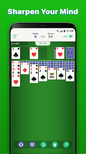 Classic Solitaire/Klondike cards game Screenshot 0