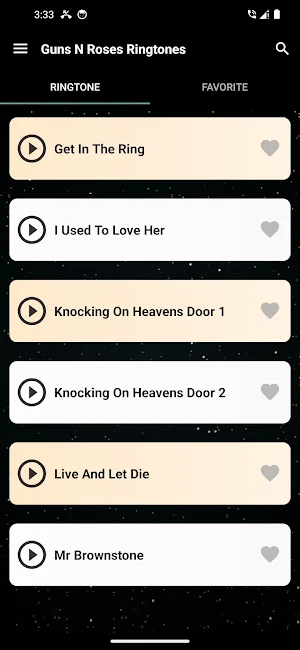 GNR Ringtones Screenshot 3