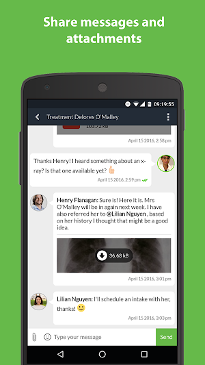 Alterdesk messenger Screenshot 1