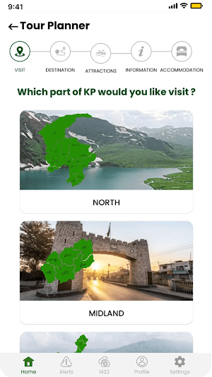 KP Tourism Screenshot 1