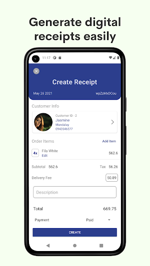 Deceipt - Receipt Maker Screenshot 1