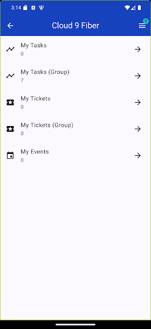 Cloud 9 Fiber Screenshot 3