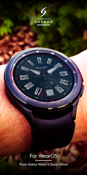 SH006 Watch Face, WearOS watch Screenshot 2