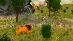 Lion Animal Simulator 3D Game Screenshot 0