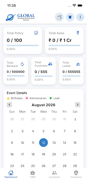 Global Insure Partner Screenshot 0