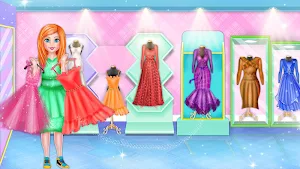 High School Girls Shopping: Cash register game Screenshot 2