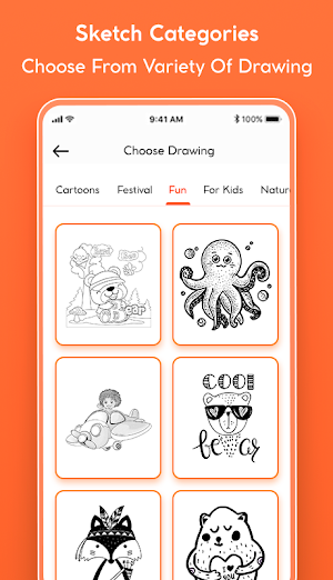 Trace and Sketch app Screenshot 2