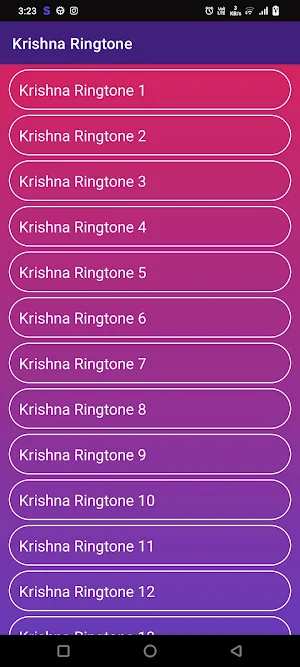 Krishna Ringtones जय श्रीकृष्ण Screenshot 3