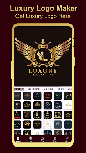 Luxury Logo Maker - Royal Logo Screenshot 1