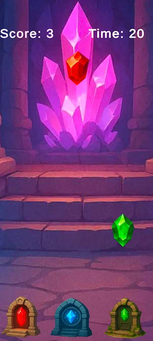 Crystal Vault Rush Screenshot 2