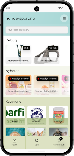 hunde-sport.no Screenshot 1