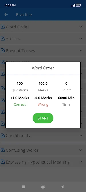 Quiz English Grammar Test Screenshot 3
