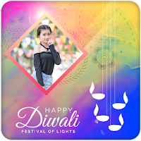 Diwali Photo Frame And Greetings Card