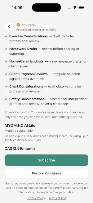 MyoMesh Notes Solo Screenshot 0