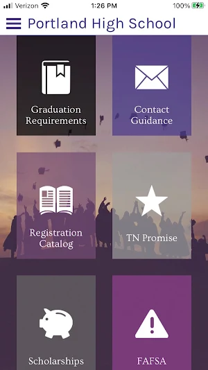 Portland High School Screenshot 2