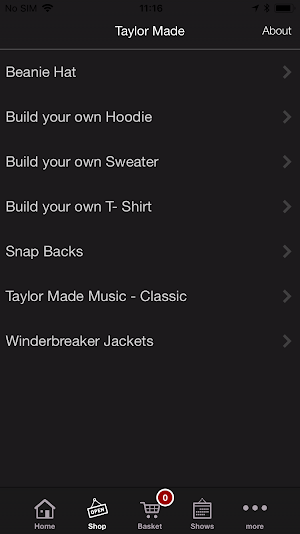 Taylor Made Music Screenshot 1