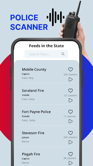 Police Scanner – Police Radio Screenshot 3