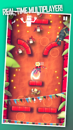 Flick Champions VS: Paintball Screenshot 1