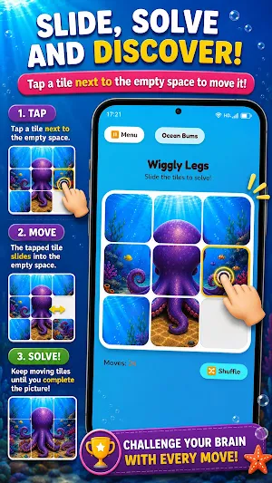 Jiggle Butts Animal Puzzle Screenshot 0
